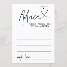 Convite Placa de conselho de chá de fraldas personalizada