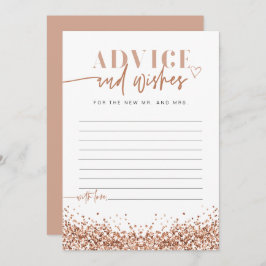 Convite Placa de Conselhos e Desejos de Sequências Dourada