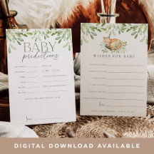 Placa de Desejo de Chá de fraldas Duplo Lado da Wo