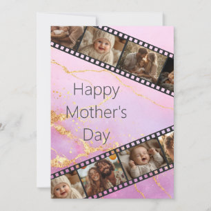 Convite Placa de Dia de as mães de Fotografias para Rastre