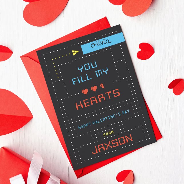 Convite Placa de Dia de os namorados da sala de aula de jo (Criador carregado)