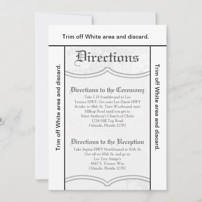 Convite Placa de direção 3,5x6 - Fab Impressão do local br (Frente)