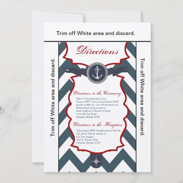 Convite Placa de direção 3.5x6 Ocea de compressão náutica (Frente)
