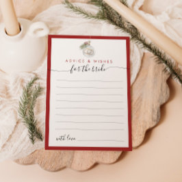 Convite Placa de enfeites de natal e Desejo