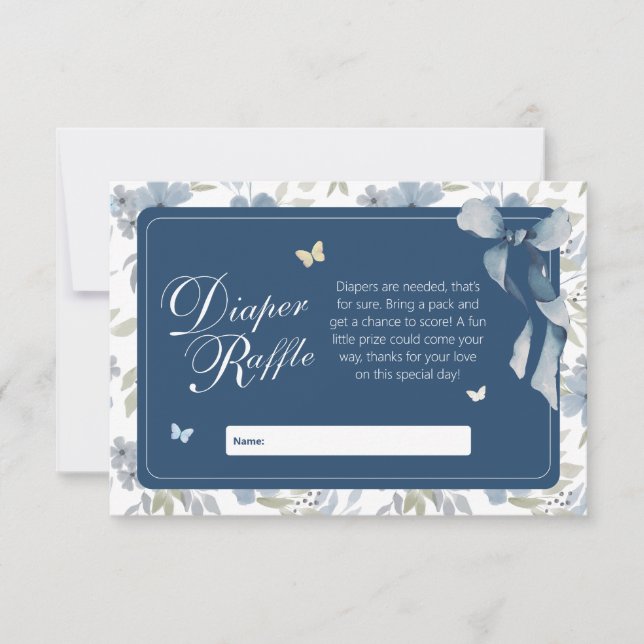 Convite Placa de espuma de Fralda e crescimento (Frente)