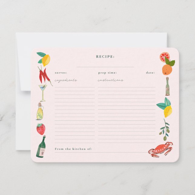 Convite Placa de gabinete de recebimento de Chá de panela  (Frente)