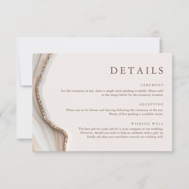 Convite Placa de Gabinete Detalhado de Agitação de Pedra M (Frente)