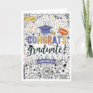 Convite Placa de Graduação Imprimível | Parabéns Formando