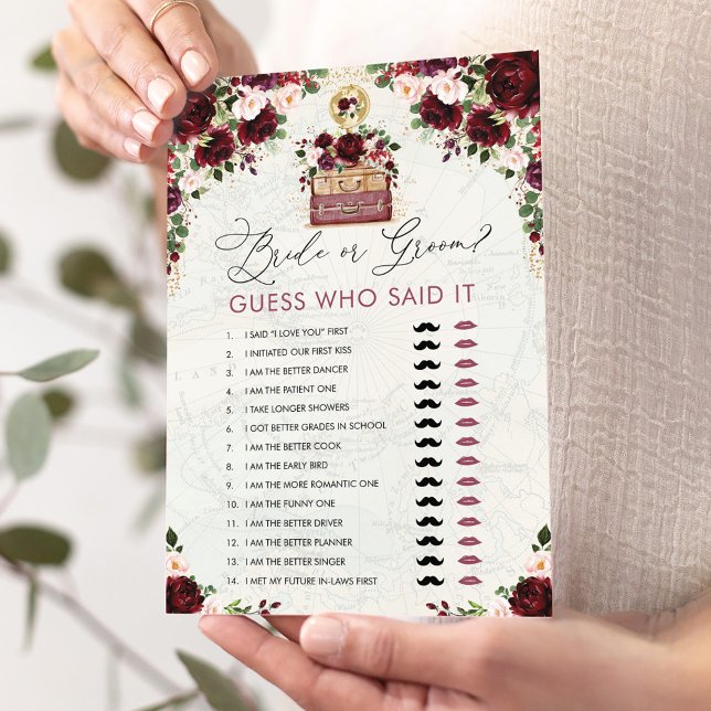 Convite Placa de jogo de Chá de panela para mapa de Viagem (Criador carregado)