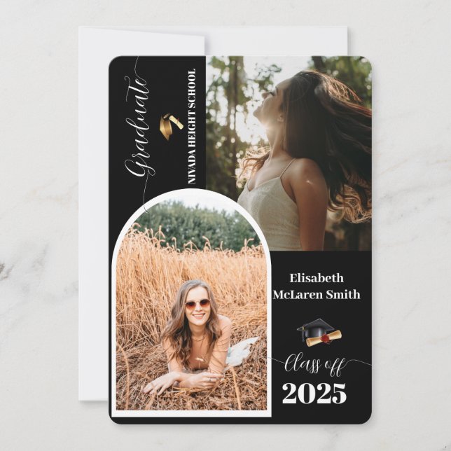 Convite Placa de lançamento do Mais velho 2025 - Graduação (Frente)