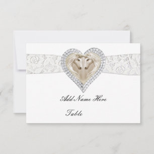 Convite Placa De Local De Mesa Unicorn E Lace