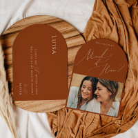 Placa de Madrinha de casamento de Fotografia de Ru