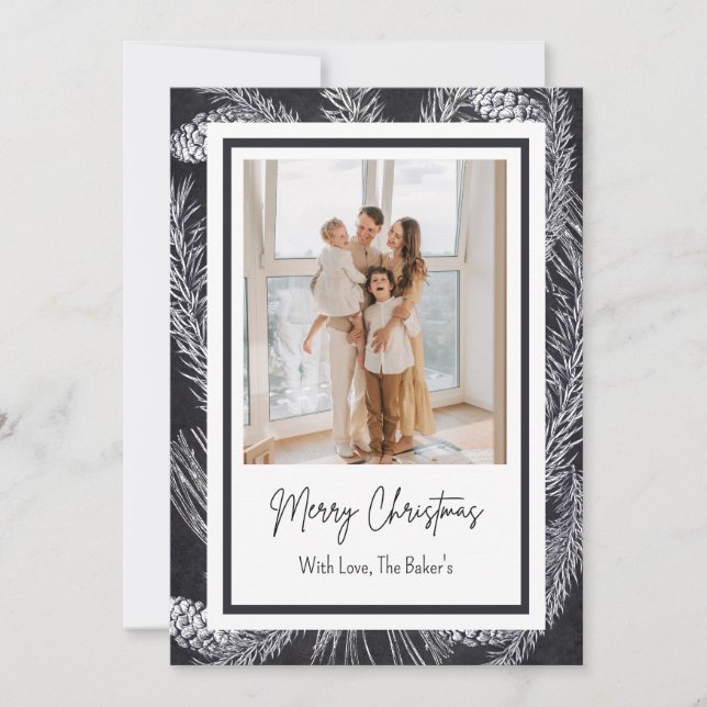 CONVITE PLACA DE NATAL DE PINO (Frente)