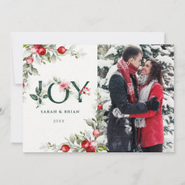 Convite Placa de Natal Soft Winter Berry JOY