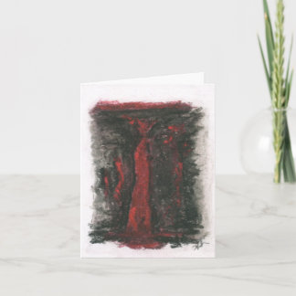 Convite Placa de nota dobrada de 4" X 5,6" - "ENIGMA"