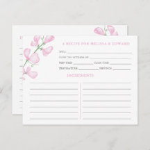 Placa de recebimento de Chá de casamento das Flore