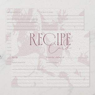Convite Placa de recebimento de Chá de panela rosa-pino