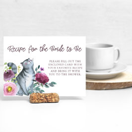 Convite Placa de recebimento de chás de panela sendo engre