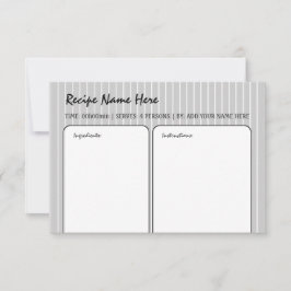 Convite Placa de recebimento de stripes brancas