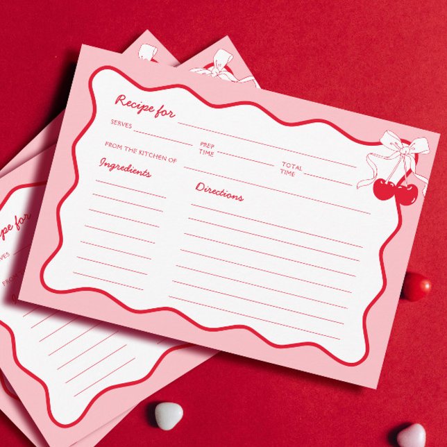 Convite Placa de recebimento do Chá de panela de Cherry Ar (Criador carregado)