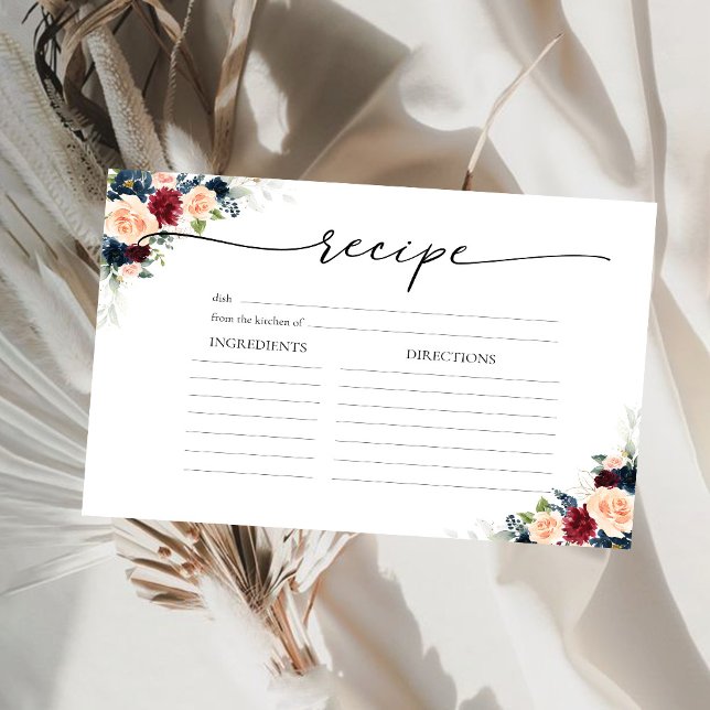 Convite Placa de receita grande e Marinho (Criador carregado)