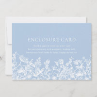 Placa de receptáculo Floral Azul Elegante Vintage