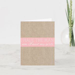 Convite Placa de Solicitação de Bridesmaid de Burlap Petal
