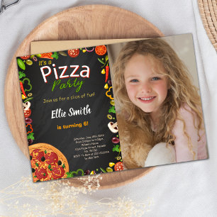 Convite Placa de Tema de Comida para Crianças Editáveis