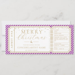 Convite Placa de Voucher de Oferta de Entalhe de Stripe Ro