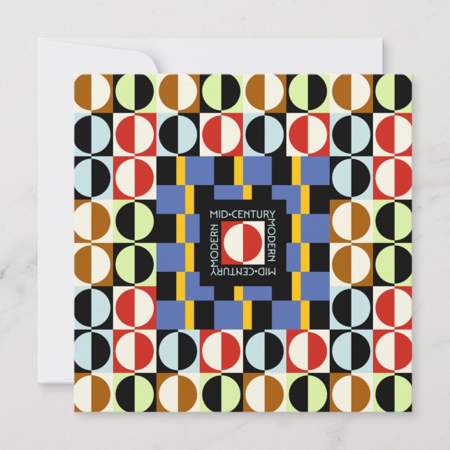 Convite Placa dos Círculos do Século médio (Frente)