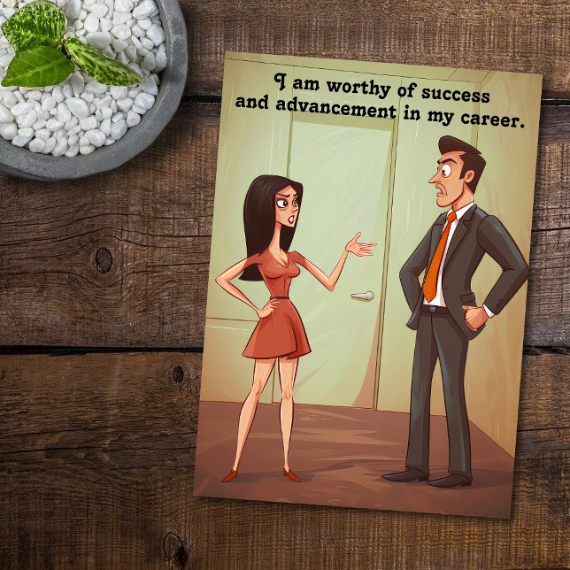 Convite Placa Motivacional de Afirmação (Criador carregado)