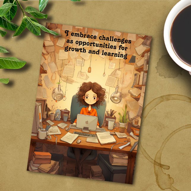 Convite Placa Motivacional de Afirmação (Criador carregado)