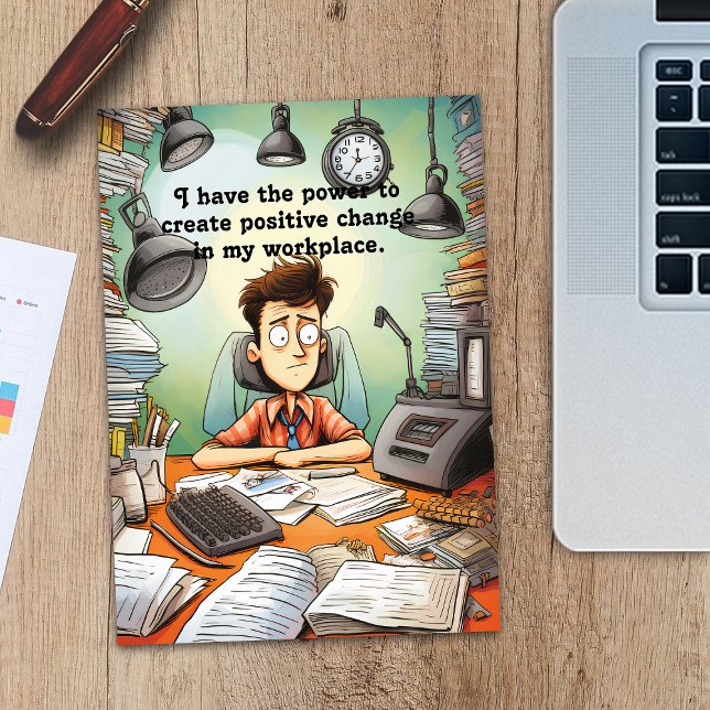 Convite Placa Motivacional de Afirmação (Criador carregado)