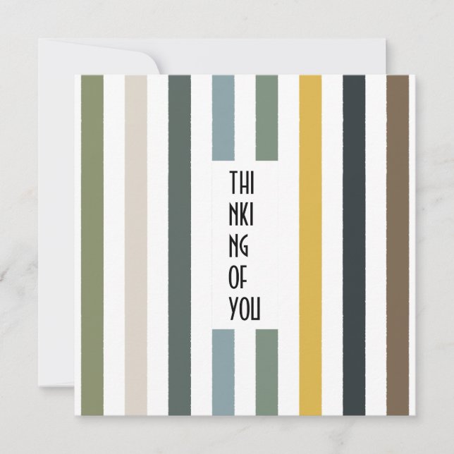 Convite Placa Personalizada de Traços Eco - faixas de mati (Frente)