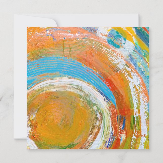 Convite Placa plana de revolução (Frente)