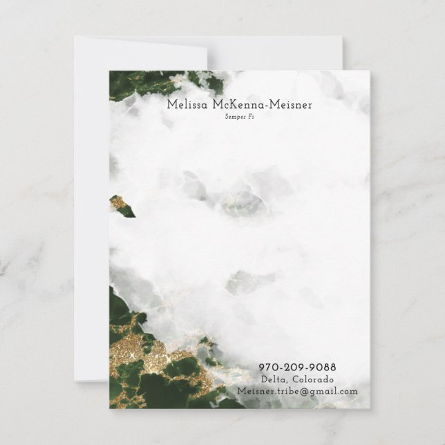 Convite Placa plana Melissa 2 (Frente)