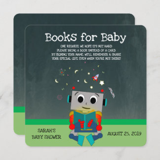 Convite Placa robótica colorida