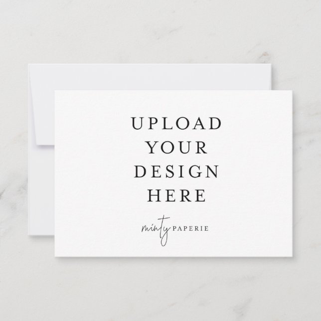 Convite Placa RSVP de 3,5" x 5" - Paisagem (Frente)