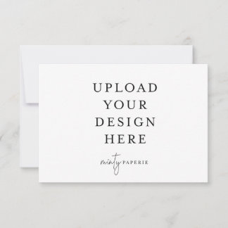 Convite Placa RSVP de 3,5" x 5" - Paisagem