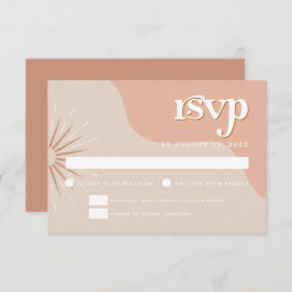 Convite Placa RSVP de Casamento de Casamento Themed 70 da 