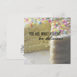Convite Placa YUMMY 5,25 x 5,25