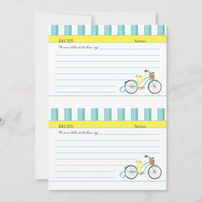 Convite Placas de Bicicleta de Praia (Frente)