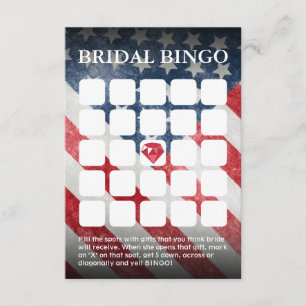 Convite Placas de Bingo Chá de panela/Casamento com Bande