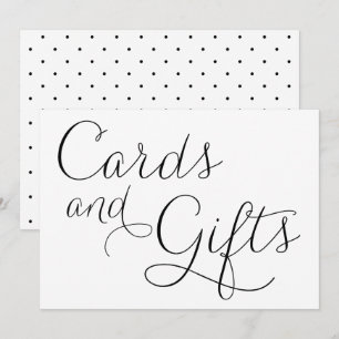Convite Placas de casamento e presentes em Black Dainty Sc