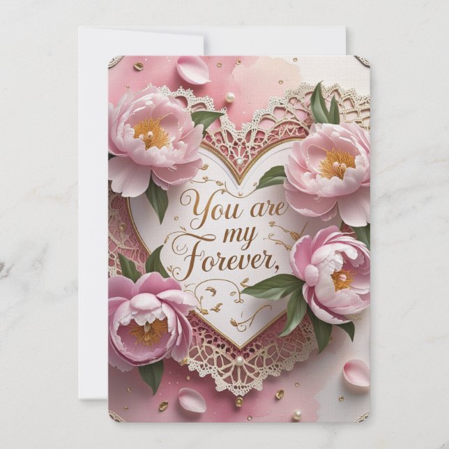 Convite Placas de dia de os namorados (Frente)