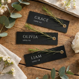 Convite Placas de Identificação de Mesa para Casamento Pre