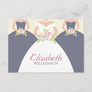 Convite Placas de lanche de noiva e Bridesmaids
