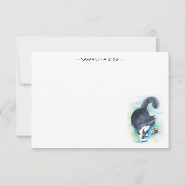 Convite Placas de Nota de Cores d'Água Pet Lover (Frente)