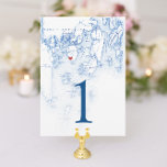 Convite Placas de números de tabela de casamento do Spruce<br><div class="desc">Estes cartões de Mesa são perfeitos para o seu casamento em Spruce Point Inn. Clique em "Personalizar" para alterar os números e adicione cada um deles ao carrinho. Certifique-se de clicar em "adicionar ao carrinho" depois de personalizar cada cartão. Para os lados duplos, impressão 2 de cada placa e cola-a...</div>