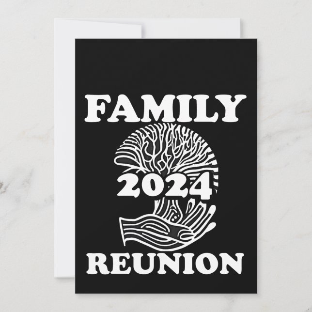 Convite Placas de Posto do Custom Family Reunion 2024 (Frente)